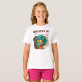 Geloof in jezelf baby T-shirt (Voorkant volledig)
