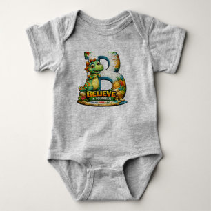 "Geloof in jezelf" baby trui bodysuit