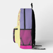 Geloof in jezelf.. bedrukte rugzak (Rechts)