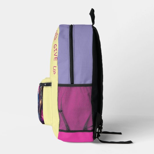 Geloof in jezelf.. bedrukte rugzak (Rechts)