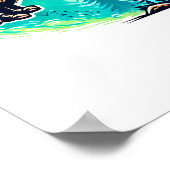 Geloof in jezelf Bigfoot Poster (Hoek)