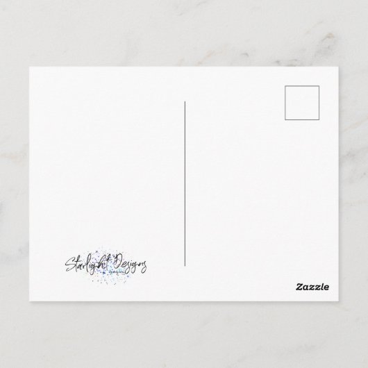 Geloof in jezelf briefkaart (Achterkant)