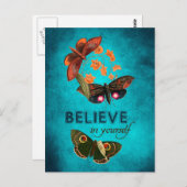 Geloof in jezelf briefkaart (Voorkant / Achterkant)