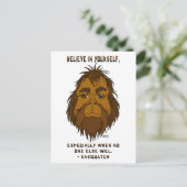 Geloof in jezelf - Briefkaart (Staand voorkant)