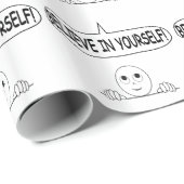 Geloof in jezelf cadeaupapier (Rol Hoek)