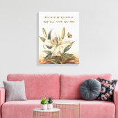 Geloof in jezelf canvas afdruk (Insitu (Woonkamer))