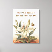 Geloof in jezelf canvas afdruk (Voorkant)