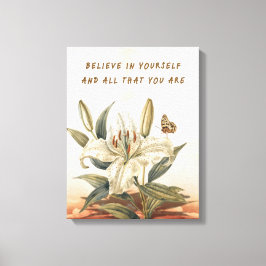 Geloof in jezelf canvas afdruk