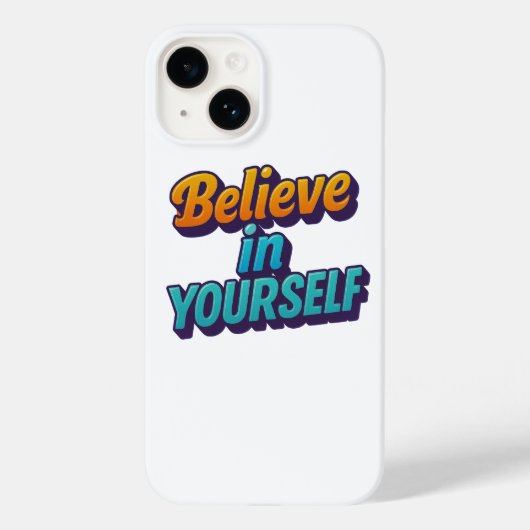 Geloof in jezelf Case-Mate iPhone case (Achterkant)