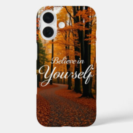 Geloof in jezelf iPhone 16 hoesje