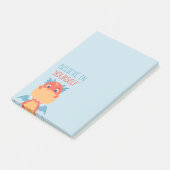 Geloof in jezelf Dragon Post-it® Notes (Schuin)