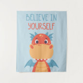 Geloof in jezelf Dragon Wandkleed (Voorkant)