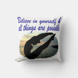 GELOOF IN JEZELF DUIKER DROMEN KUSSEN