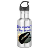 GELOOF IN JEZELF DUIKER DROMEN WATERFLES (Voorkant)