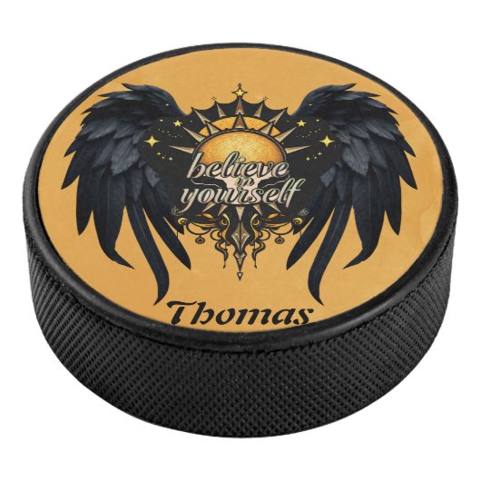 Geloof in jezelf, een brief hockey puck (3/4)
