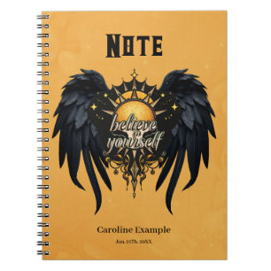 Geloof in jezelf, een brief notitieboek