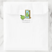 Geloof in jezelf, een grappige sticker (Tas)