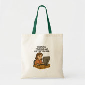 GELOOF IN JEZELF EN ALLES WAT JE BENT TOTE BAG (Voorkant)