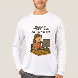 GELOOF IN JEZELF EN ALLES WAT JE BENT Tri-Blend SHIRT