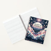 Geloof in jezelf en de wereld zal notitieboek (Binnen)