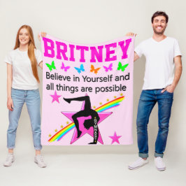 GELOOF IN JEZELF GEPERSONALISEERDE FLEECE DEKEN