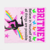 GELOOF IN JEZELF GEPERSONALISEERDE FLEECE DEKEN (Voorkant (Horizontaal))