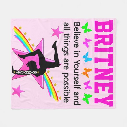 GELOOF IN JEZELF GEPERSONALISEERDE FLEECE DEKEN (Voorkant (Horizontaal))