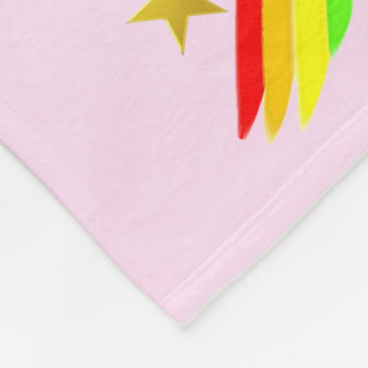 GELOOF IN JEZELF GEPERSONALISEERDE FLEECE DEKEN (Hoek)