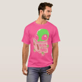 Geloof in jezelf Grappig boek Alien T-shirt (Voorkant volledig)