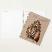 Geloof in jezelf |  Inspirerend lion Planner (Display)