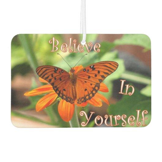 Geloof in jezelf Inspirerend luchtverfrisser (Voorkant)