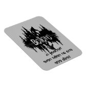 Geloof in jezelf Inspirerend Quote Big Foot Magneet (Rechterzijde)