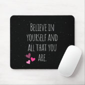 Geloof in jezelf: Inspirerend Quotes Editio Muismat (Met muis)