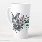 Geloof in jezelf, je hebt dit latte mok (Linkerhoek)