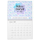 Geloof in jezelf kalender (Jan 2027)