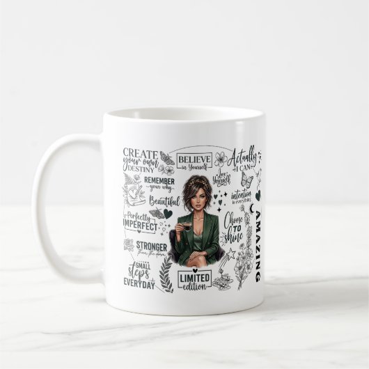 Geloof in jezelf koffiemok (Links)