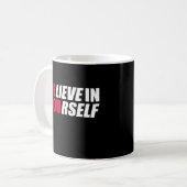 Geloof in jezelf koffiemok (Voorkant links)