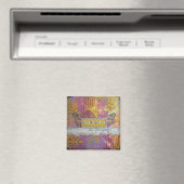 "Geloof in jezelf" Kunstmagneet van Nancy Lefko Magneet (Insitu (Vaatwasser))