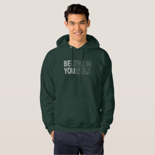 Geloof in jezelf Leraar Motiverend Positief  Hoodie
