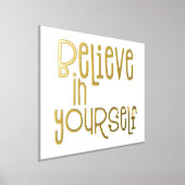 Geloof in jezelf Luxe Real Folie Prints (Laagn)