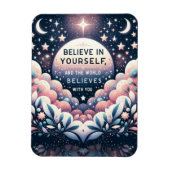 Geloof in jezelf magneet (Verticaal)