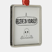 Geloof in jezelf metalen ornament (Rechts)