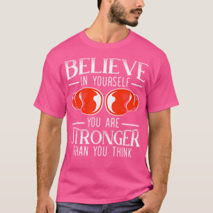 Geloof in jezelf Motivatie bokser INSP T-shirt