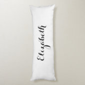 Geloof in jezelf, Motivatie gepersonaliseerd Lichaamskussen (Achterkant (Verticaal))