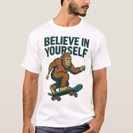 Geloof in jezelf Motivatie Kunst T-shirt