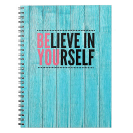 Geloof in jezelf Motivatie Notitieboek