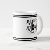 Geloof in jezelf Motivatie Quote Coffee Mok (Voorkant rechts)