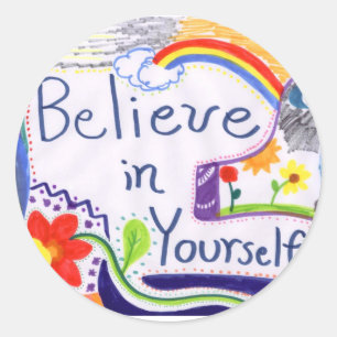 Geloof in jezelf Motivatie Stickers