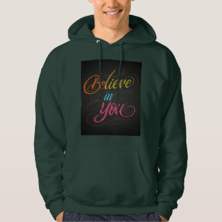 Geloof in jezelf Motivatie T-shirt