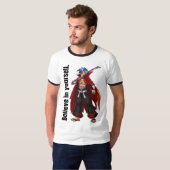 "Geloof in jezelf" Motivatie T-shirt (Voorkant volledig)